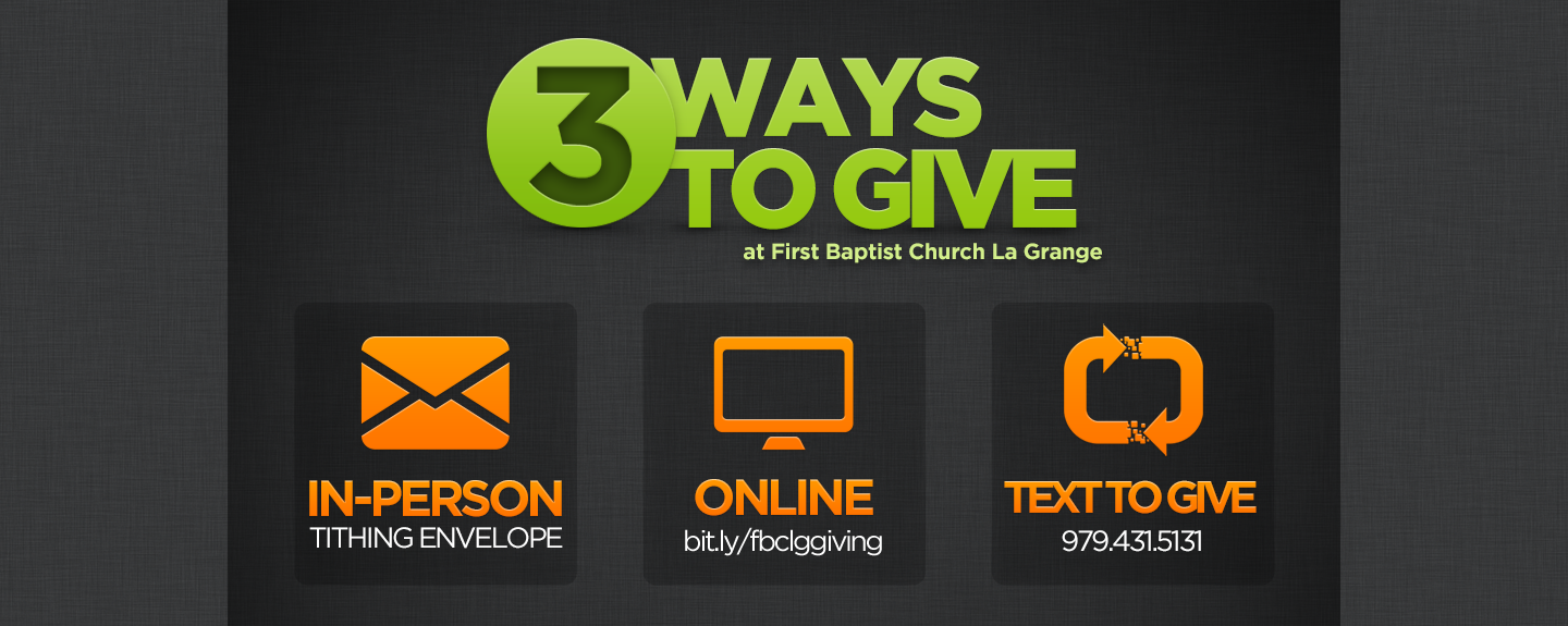 Ways to give online
